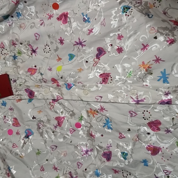 Blume Vader (Balenciaga Graffitti like) blouse NWT - Picture 7 of 13